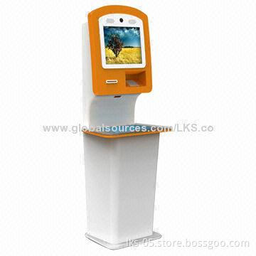 Self-service Terminal Kiosk with 17-inch Touch Screen for Libraries